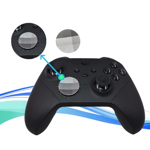 Image of 2Pcs Elite 2 D-pads Replacements for Xbox Elite Series 2 Controller, Magnetic D-pads Replacement Parts for Xbox One Elite Series 2 /Series 2 Core /Series 1 Controller, Metallic Cross-shaped D-pad(Silver)