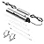 HQUA-TWS-12 Ultraviolet Water Purifier Sterilizer Filter for Whole House Water Purification,12GPM 120V, 1 Extra UV Lamp + 1 Extra Quartz Sleeve