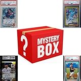 Baseball Graded Card Mystery Pack | 1 Graded Baseball Card | Grade 8+ Guaranteed | 2X Rookies Guaranteed I Contains 8 Cards