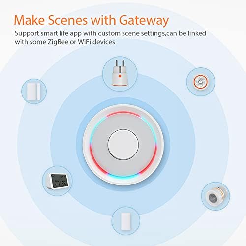 Inteligentne wtyczki zasilania: Zigbee z funkcją pomiaru i timera, sterowanie aplikacją Tuya, powiadomienia push, wymagany koncentrator Zigbee, gniazdo 16 A, kompatybilne z Alexa, Google Home, 1 szt.