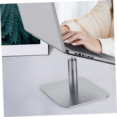 Soporte portátil para laptop ajustable color plata miniatura 7