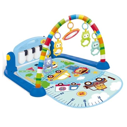 Tapete Ginásio Musical Interativo Infantil - Automóveis