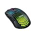 ROCCAT Burst Pro Air Lightweight Symmetrical, Wireless RGB Gaming Mouse with 19K DPI Optical Owl-Eye Sensor, Optical Switches, Titan Wheel, 81-Gram Weight – Black