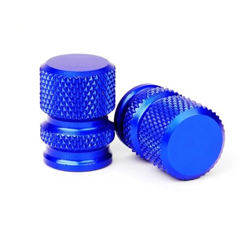 �T�C�h�X�^���h�p�b�h Loncin VOGE DS900X Valico DS900X 900 DSX 2025 2024�ɓK�� �^�C���o���u�L���b�v �t�����g�u���[�L�L�����p�[�K�[�h�v���e�N�^�[�J�o�[(Tire Valve-Blue)