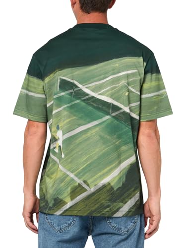 Lacoste Men's Classic Fit Tennis Player Graphic T-Shirt2