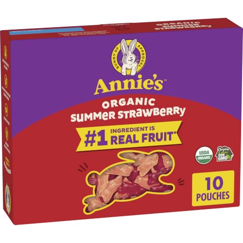 Annie's Organic Strawberry Fruit Snacks 10 ct