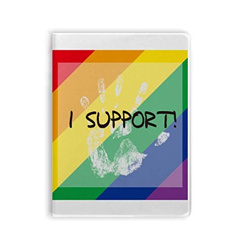 Journal intime LGBT cadeau arc-en-ciel à couverture souple
