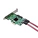 IO Crest SI-PEX40108 PCI-Express 2.0 x1 Low Profile SATA 4 Port SATA III PCI-e 2.0 x1 Card