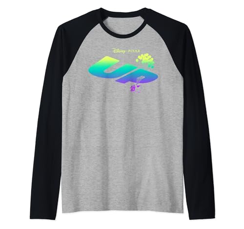 T-shirt baseball Up Disney Pixar de style raglan pour fan de cinéma