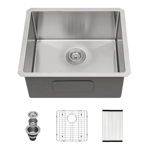 Couoko 23-Inch Undermount Stainless Steel Sink
