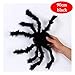 Produktbild Legou Halloween Spinne Deko Partydeko Haarige Spinne,Fenster,AußEndekoration Realistisch Schrecklich Riesenspinne, (Schwarz),90cm