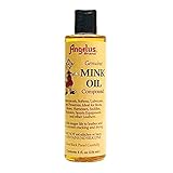 (Ship from USA) Angelus Genuine Professional Mink Oil Compound - 8 OzGWE849F EP-21RT18340
