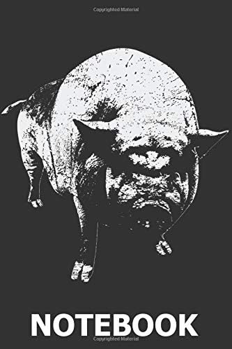 Notebook: Funny Pot-Belly Pigs Journal for Farmers Girls Pig Lover Diary Booklet (Cute Pot-Bellies)