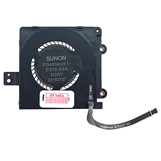Fläktkylare kylare länkar version kompatibel för Lenovo Yoga 910-13IKB, 910-13IKB 80VF, 910-13IKB 80VG, 910-13IKB HD Graphics 620