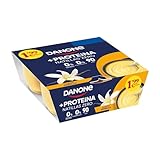 Danone Natillas Proteicas con Sabor Vainilla - Sin Azúcares Añadidos
