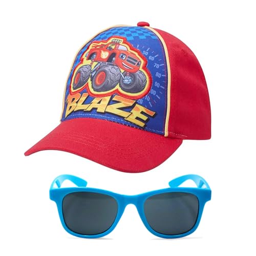 Casquette de baseball Blaze en coton et lunettes pour les sorties au parc des enfants