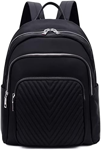 BMVMB Women Backpack Nylon Shoulder Bag Casual Lightweight Backpacks Rucksack Daypack for Women