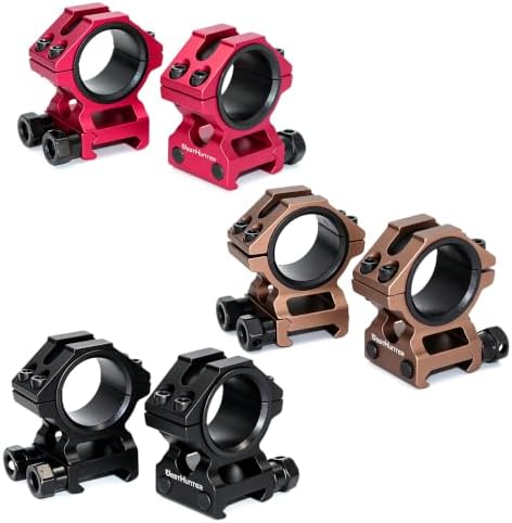 WestHunter Precision Picatinny Scope Rings 1" 30mm | 3 Sets