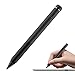 Produktbild MoKo Active Stylus Stift, Hohe Präzision und Empfindlichkeit Punkt 1,5 mm Kapazitiven Stylus, Kompatibel mit Touchscreen-Geräten Tablet/Fire HD/iPad/Air/Pro, iPhone 12 / X/ 8 Plus, Schwarz