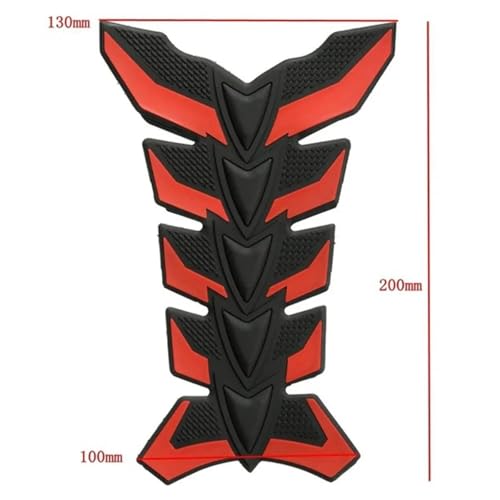 Calcomanías de tanque para moto Suzuki almohadilla protectora de goma 2