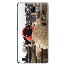 Yanyan Machiko Series RHWMJ1-PCCL-152-MCG4 My Friend? Clear / for Ascend Mate 7 MT-J1 / Rakuten Mobile