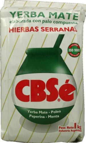 Yerba Mate CBSe Herbal Blend, 2.2 lbs, from Argentina