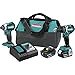 Makita XT269M 18V LXT Lithium-Ion Brushless Cordless 2-Pc. Combo Kit (4.0Ah),