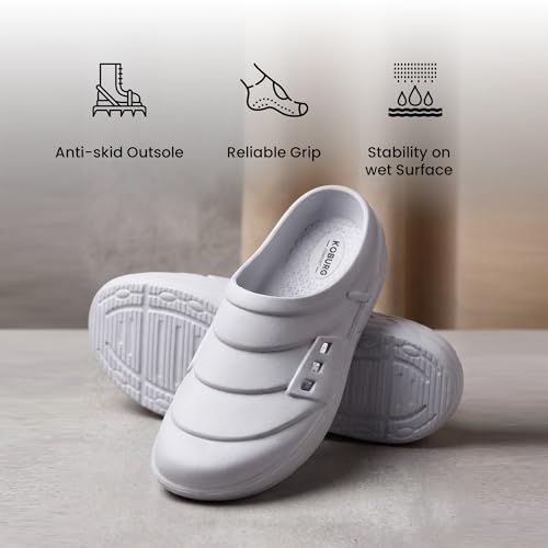 Image of KOBURG Plasma Stylish Clogs for Men|Casual Walking Clogs|Sandals|Comfortable & Light Weight|Stylish & Anti-Skid|Waterproof KF-174