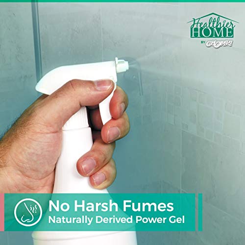 Chomp! Shower Hardwater Stain Cleaner: Healthier Home Showerdoormagic Gel Remover With Scum Shield For Glass, Fiberglass, Removes Hard Water, Soap Scum, Calcium, Lime Scale, Grime Grapefruit 32 Oz #TOP4