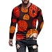 Finetyu Survêtements Manches Longues Automne Hiver Casual T-Shirt Manches Longues Femme Manches Longues Frais Shirt Découper Bouton-Pression Col Polo Chemise Masculine T Shirt