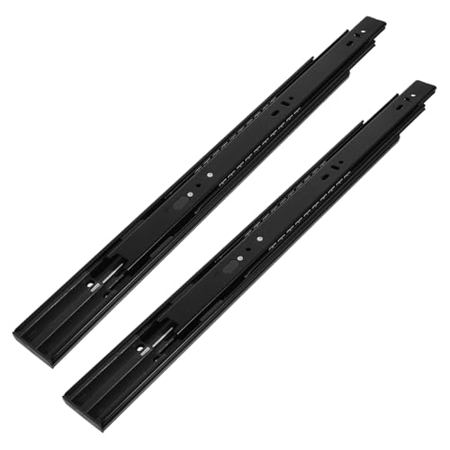 Glissières à roulement à billes extension complète Lurrose 2pcs