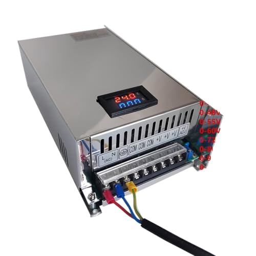 S-1000W ���߉\�ȃX�C�b�`���O�d�� �f�B�X�v���C�t�� 0-12V 15V 24V 27V 36V 40V 48V 55V 1000W SMPS 60V 80V 90V 100V 110V 220V DC 1��(110V�A0-40V)