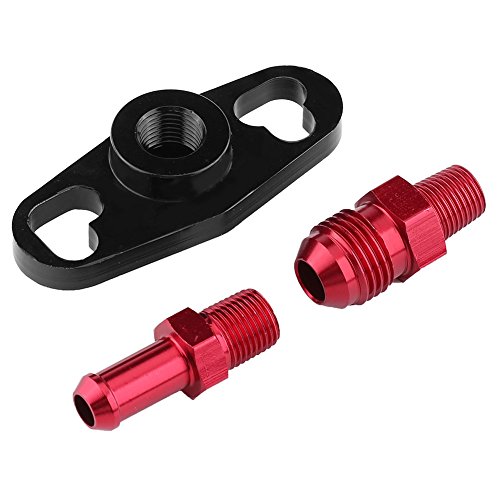 240sx fuel pressure regulator - Qiilu Fuel Line Adapter, Fuel Rail Pressure Regulator Adapter to (Outlet) 1/8 NPT Female, Fuel Pump Rail Adapter with Fittings Fit for /Nissan