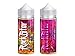 Produktbild Twin Pack - 2 x 100 ml Rainbowss & Pink Lady 80/20 VG/PG Vape Juice E flüssiges Nikotin und tabakfreier 0mg 120ml Flasche Shortfill 200ml Vape Flüssig