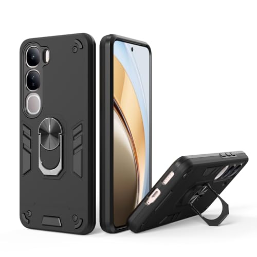 Image of NDCOM for Vivo Y300 Back Cover | Premium Protection for Vivo Y300 5G Back Cover | Ring Holder Case