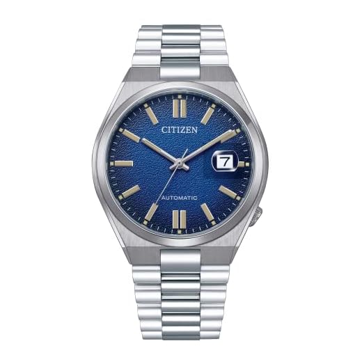 Citizen Tsuyosa Mechanical Sapphire Glass Kami Blue Watch NJ0151-88L, Blue