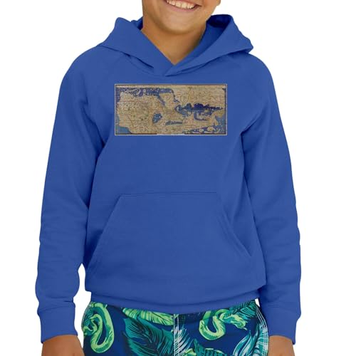 Sweat enfant carte du monde Tabula Rogeria idéal pour l'école