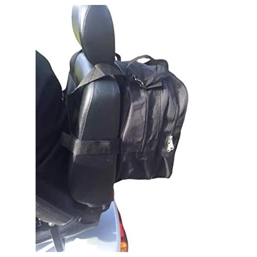 Large Shopping/Luggage Bag for Mobility Scooter or Wheelchair, Black
