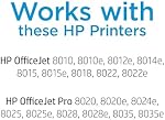 HP 910 / 910XL (3JB41AN) Cartouches d'encre (Cyan Magenta jaune noir) 4-Pack dans l'emballage de détail