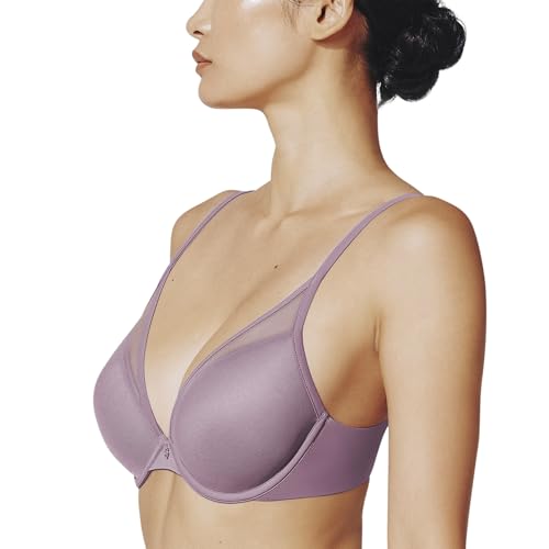 Image of Thirdlove Classic Plunge Bra, Sexy Underwire V-Neck Bra for Small Breasts, Low Cut, No-Show Lines, Women's Everyday Comfort