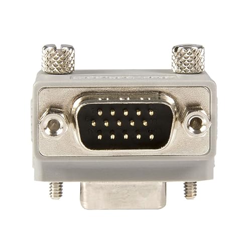 Adaptador cable VGA ángulo recto tipo 2 - M/F miniatura 2
