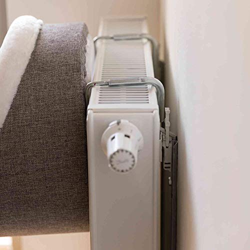 Trixie 43144 Hängehöhle für Heizkörper, rund, ø 38 × 34 cm, weiß/grau - Image 7