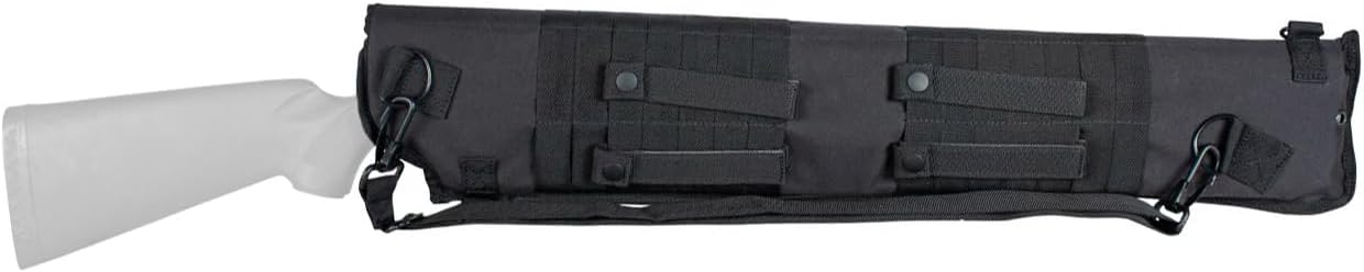 Fox Outdoor Products Tactical Shotgun Scabbard, Water-Resistant 600 Denier Gun Case, Adjustable Shoulder Strap, 29.5x6.5