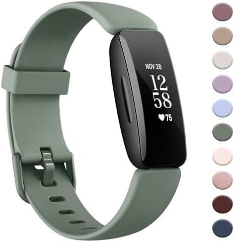 AK Band Compatible with Fitbit Inspire 2 Bands for Women Men, Adjustable Replacement Sport Wristbands Straps for Fitbit Inspire 2 / Ace 3