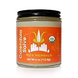 MJ's Herbals – Herbal Skin Care Ointment & Organic Moisturizing Balm for Everyday Skin Use, Versatile Skin Nourishment & Everyday Care - Calendula Salve 4 oz