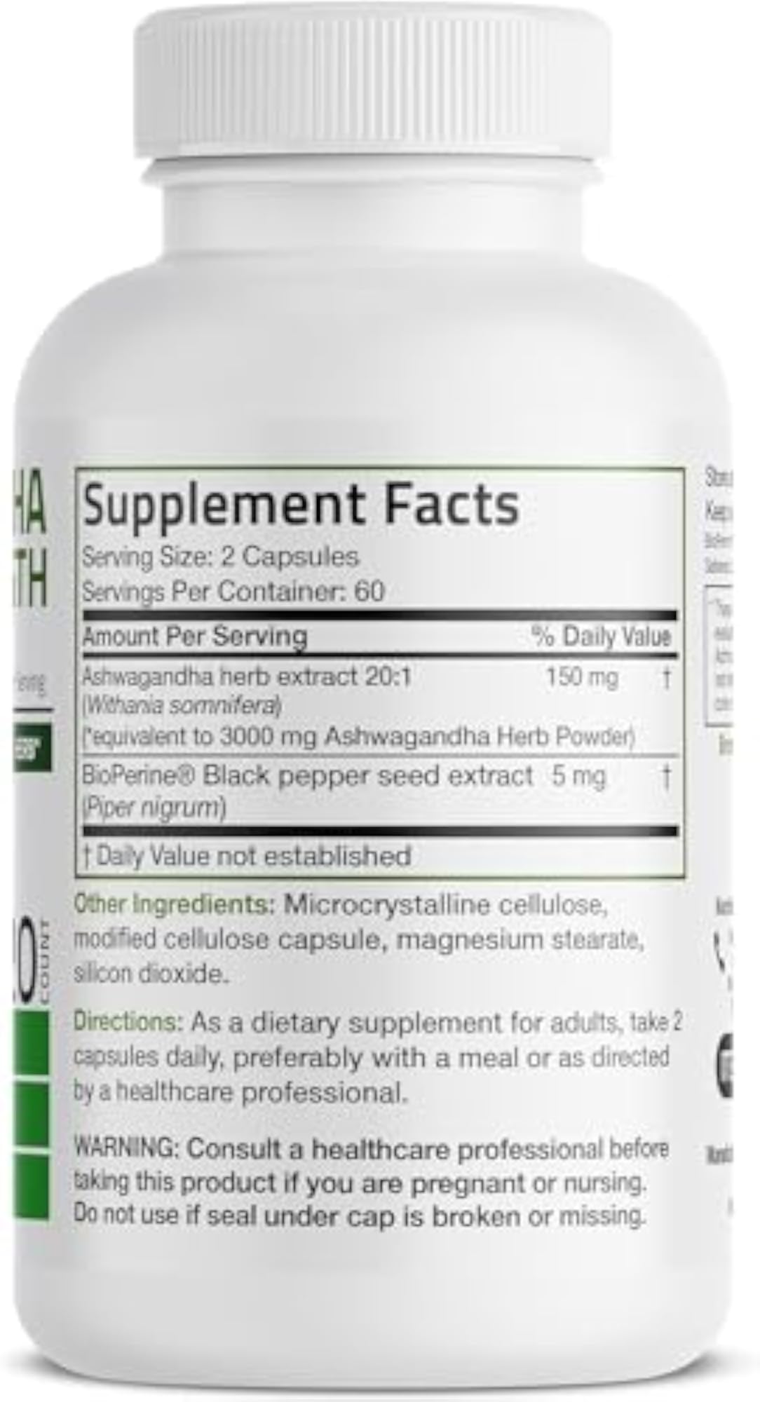 Ashwagandha Extra Strength Stress & Mood Support