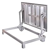 Trappe de sol pour usage extérieur 60 x 100(R) cm, Trappe d’accès Couvercle de regard Pann...