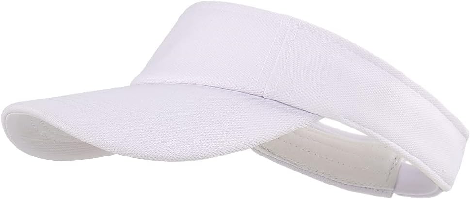 Sun Visor Hat Sports Adjustable Baseball Cap with Outdoor UV Protection for Women Men