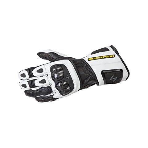 ScorpionExo SG3 MKII Men's Long Gauntlet Sport Gloves (White, Small) Cover