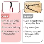 Bates- Nail Puller, Pliers, Nail Remover Tool, Cutting Pliers, Carpenter Tools, Staple Puller, Nail Puller Tool, End Cutting Pliers, Nail Remover, Nail Pliers Cats Paw Nail Puller, Nail Pulling - Image 4